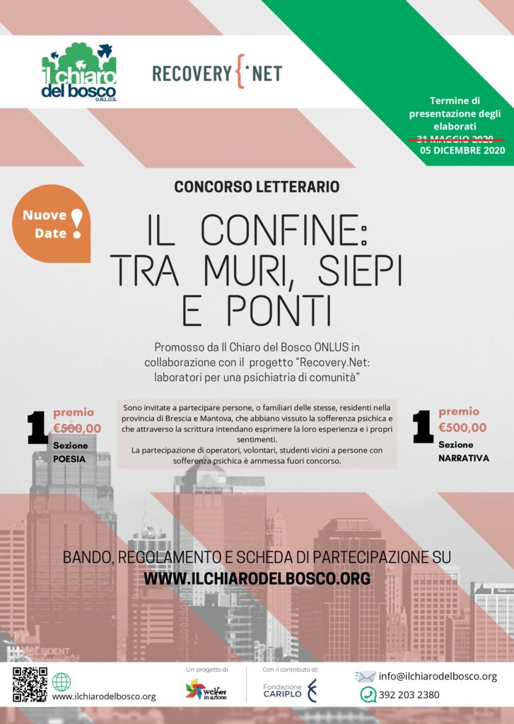 locandina bando il confine