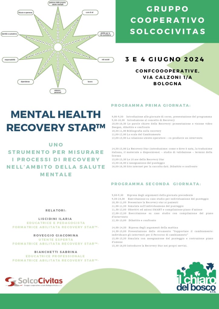 locandina corso base recovery bologna